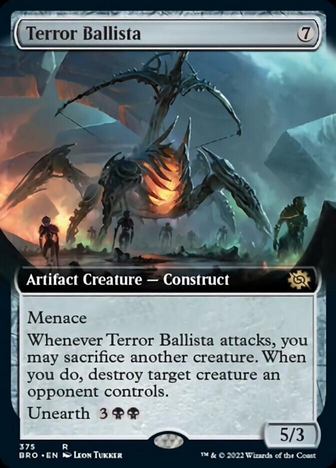 Balista terrorífica (Arte extendido) [La Guerra de los Hermanos]