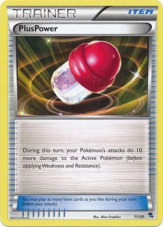 PlusPower (30/11) [Blanco y Negro: Kit de Entrenador - Zoroark]