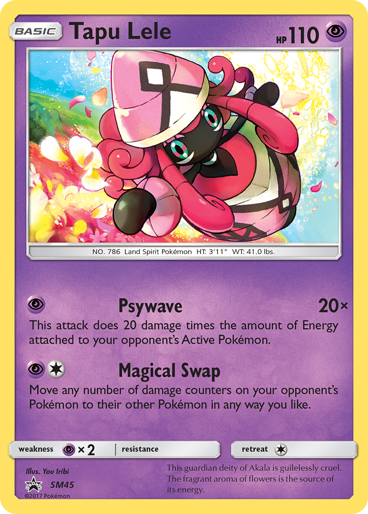 Tapu Lele (SM45) [Sol y Luna: Promociones de Estrellas Negras]