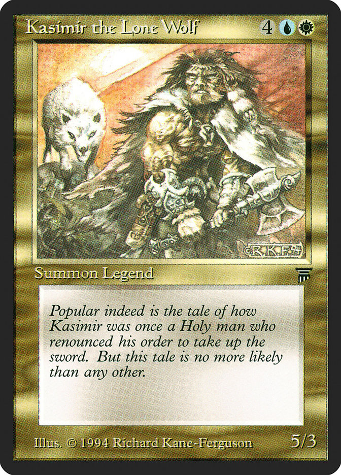 Kasimir le Loup Solitaire [Légendes]