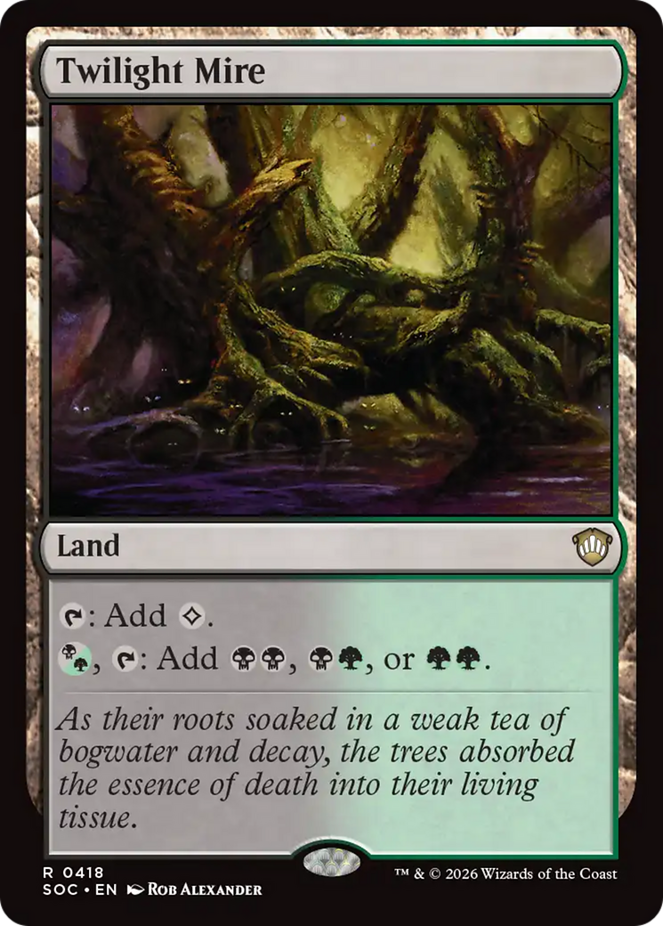 Ciénaga Crepuscular [Commander: Secretos de Strixhaven]