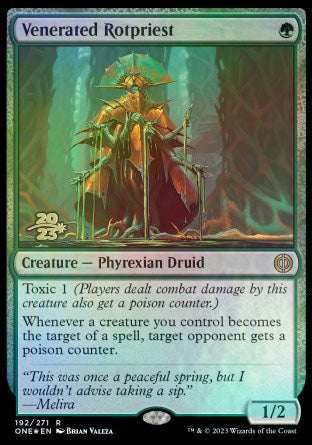Rotprêtre vénéré [Phyrexia : Tout sera un – Promos d'avant-première]