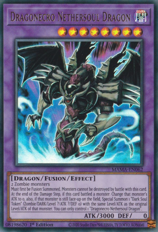 Dragonecro Nethersoul Dragon [MAMA-EN062] Ultra Rara