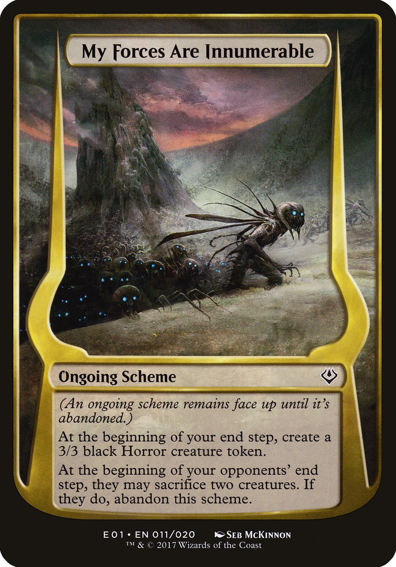 Mes forces sont innombrables (Machinations) [Machinations d'Archiennemi : Nicol Bolas]