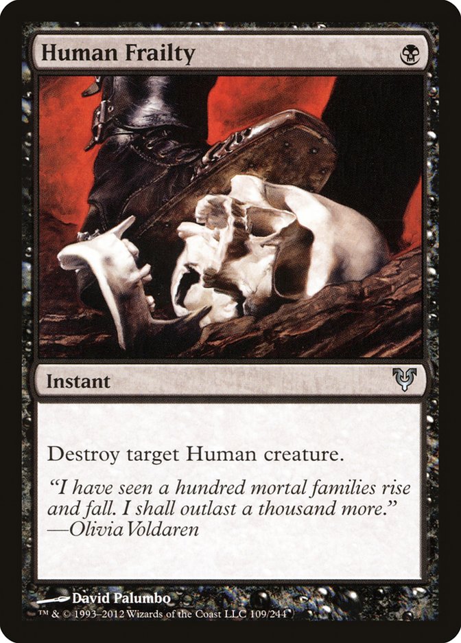 Fragilité humaine [Avacyn Ressuscité]