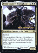 Orah, Hierofante de la Enclava [Cartas promocionales de prelanzamiento de Zendikar Rising]