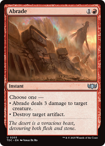 Abrasion [Commander Tarkir : Tempête draconique]