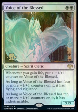Voix des Bienheureux [Innistrad : Noces écarlates promos d'Avant-première]