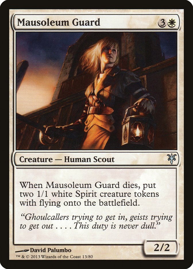 Guardián del mausoleo [Duel Decks: Sorin vs. Tibalt]