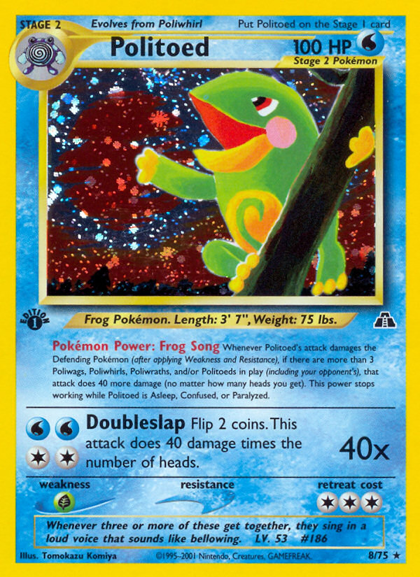 Politoed (8/75) [Neo Discovery 1ère édition]