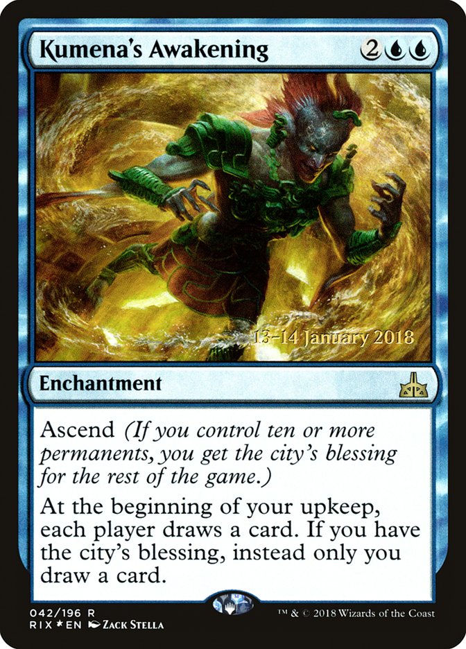 L'Éveil de Kumena [Prerelease Promos Les créatures d'Ixalan]