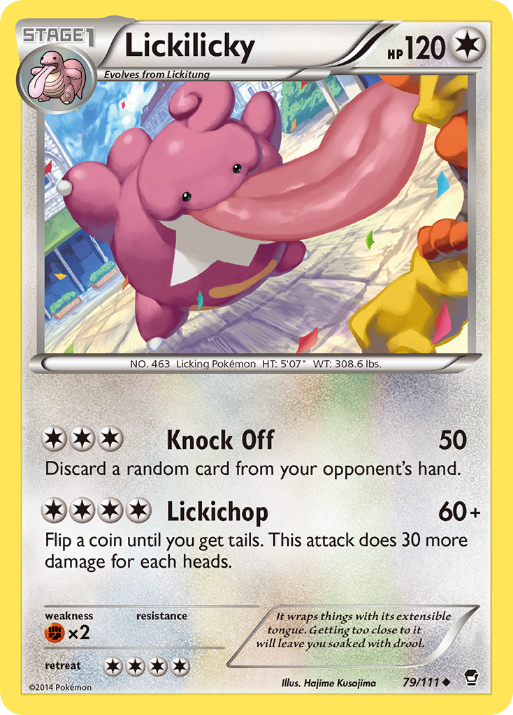 Lickilicky (79/111) [XY: Poings Furieux]