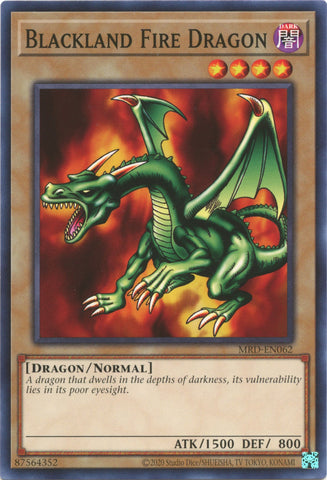 Dragón de Fuego de Blackland (25º Aniversario) [MRD-SP062] Común