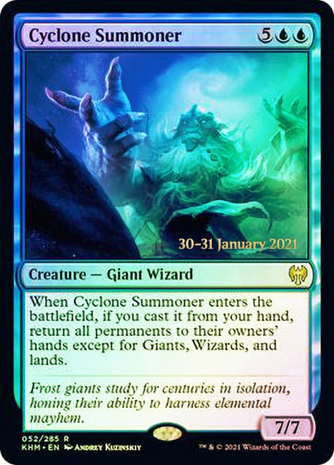 Invocateur de cyclones [Kaldheim Prerelease Promos]