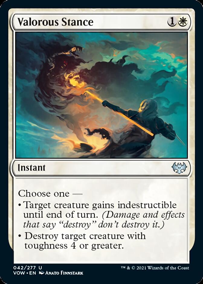 Posture valeureuse [Innistrad: Vœu écarlate]