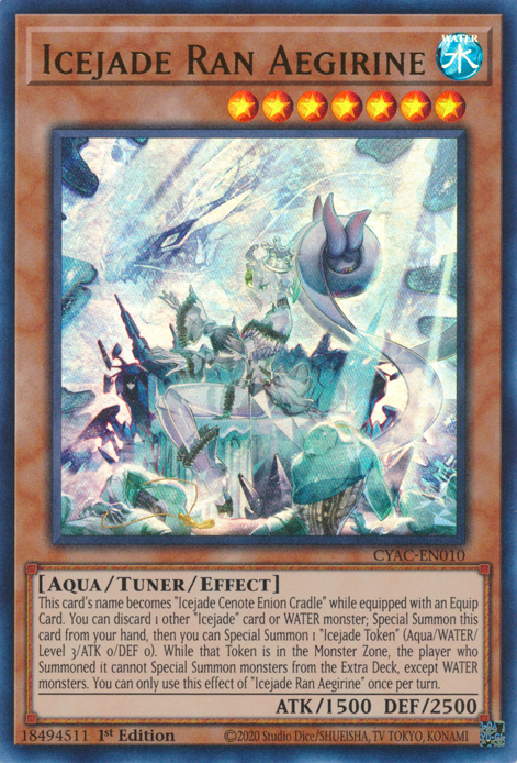 Icejade Ran Aegirine [CYAC-EN010] Ultra Rara