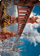 Carte d'art Pont de Silverbluff (Signature estampillée or) [Série d'illustrations Horizons du Modern 2]