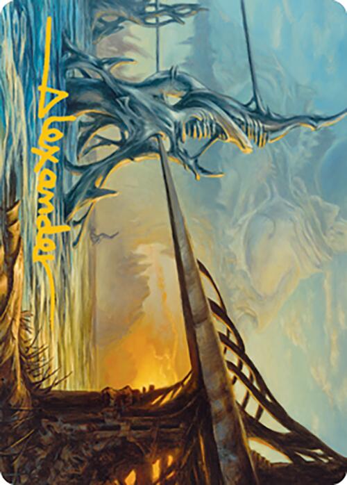 Carte d'art Pont de Razortide (signature estampée or) [Série artistique Modern Horizons 2]