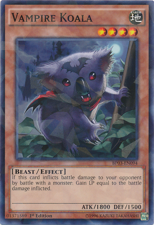 Koala Vampire [BP03-FR094] Rare Brisure