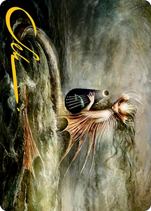 Svyelun, l'émissaire des cieux et des mers Carte artistique (25) (Signature estampée or) [Série artistique Modern Horizons 2]