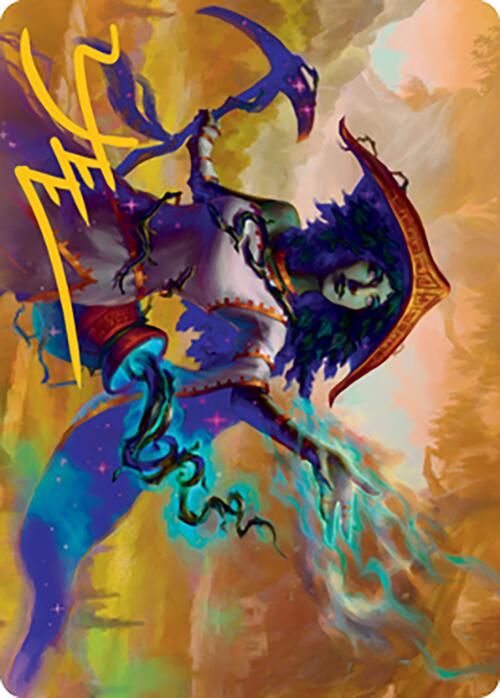 Sythis, main de la moisson carte artistique (signature estampillée or) [Série d'illustrations Modern Horizons 2]