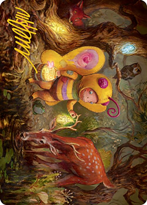Glimmer Bairn Art Card (Signature estampillée or) [Série d'illustrations Modern Horizons 2]