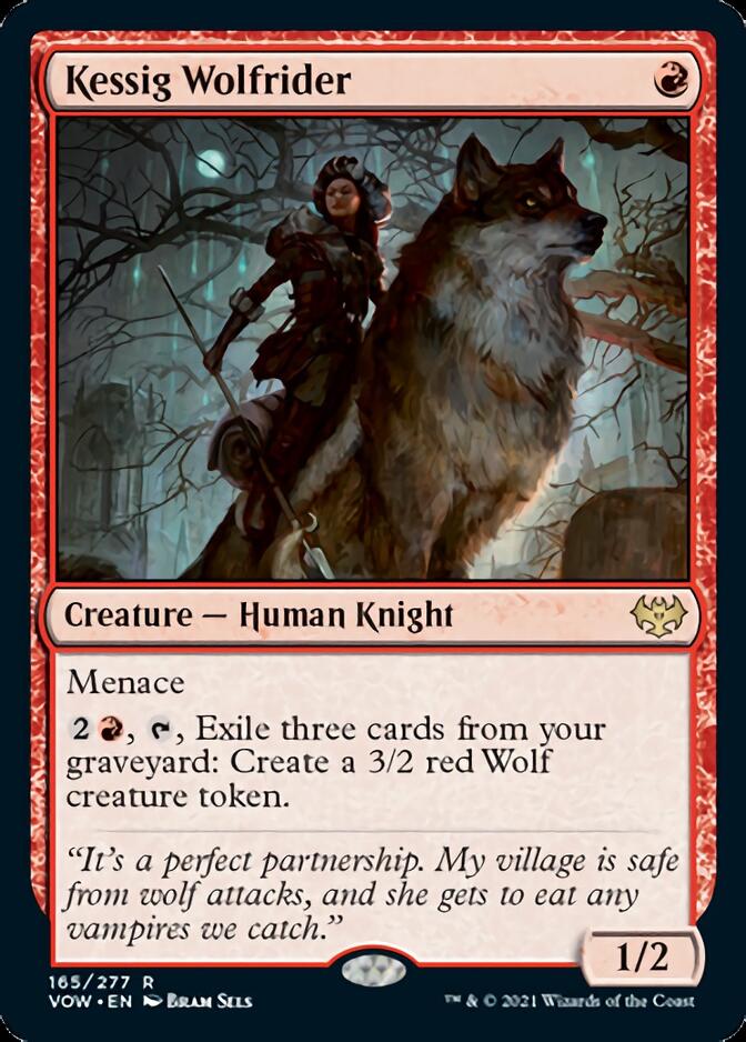 Cavalier loupgarou de Kessig [Innistrad : Noce écarlate]