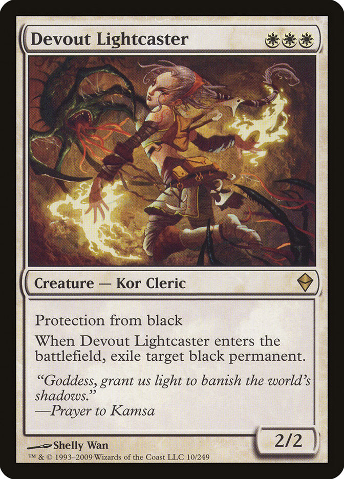 Lumièrepieuse dévote [Zendikar]