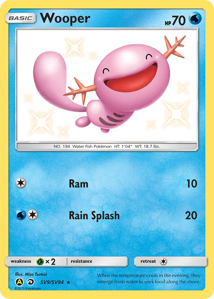 Wooper (SV9/SV94) [Soleil et Lune : Destinées Occultes - Coffre des Brillants]