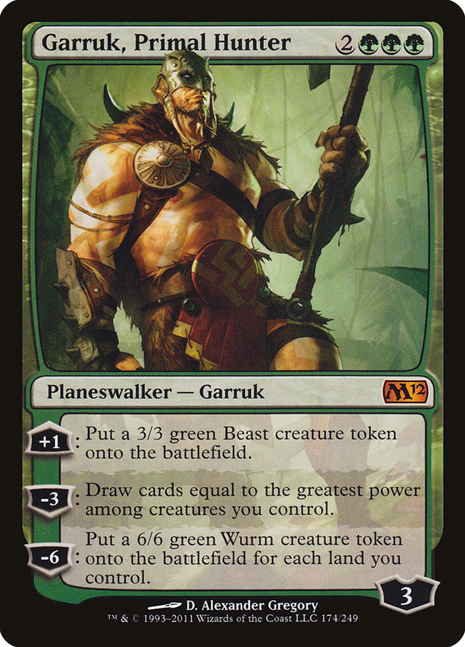 Garruk, traqueur primordial [Magic 2012]