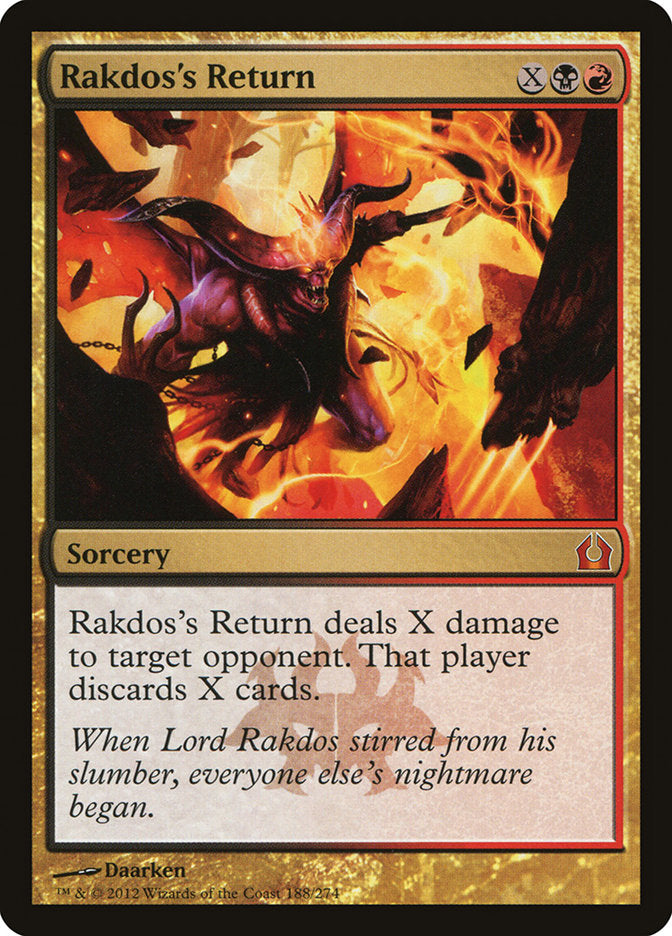 Retour de Rakdos [Retour à Ravnica]