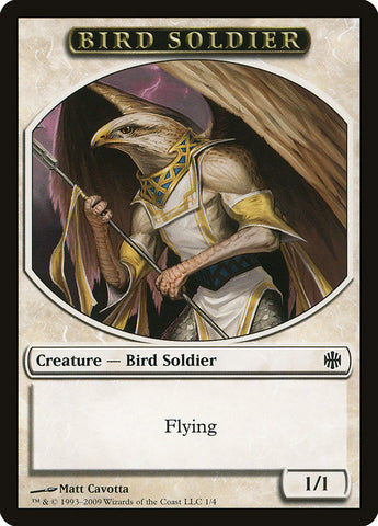 Ficha de soldado pájaro [Fichas de Alara Reborn]