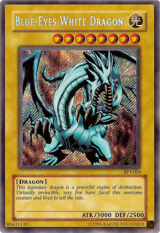 Dragon Blanc aux Yeux Bleus [BPT-009] Secret Rare