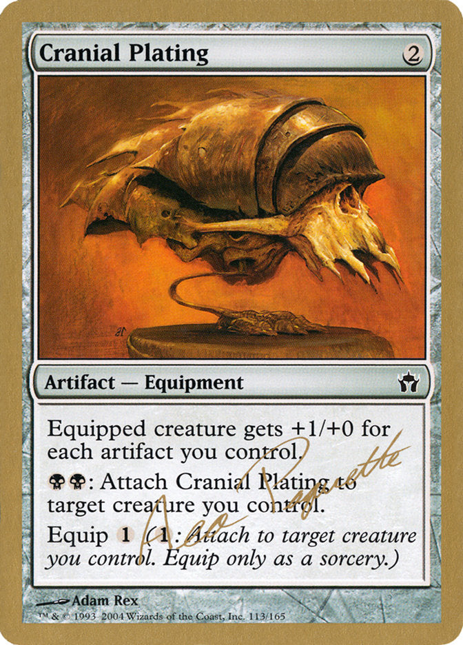 Placage crânien (Aeo Paquette) [World Championship Decks 2004]
