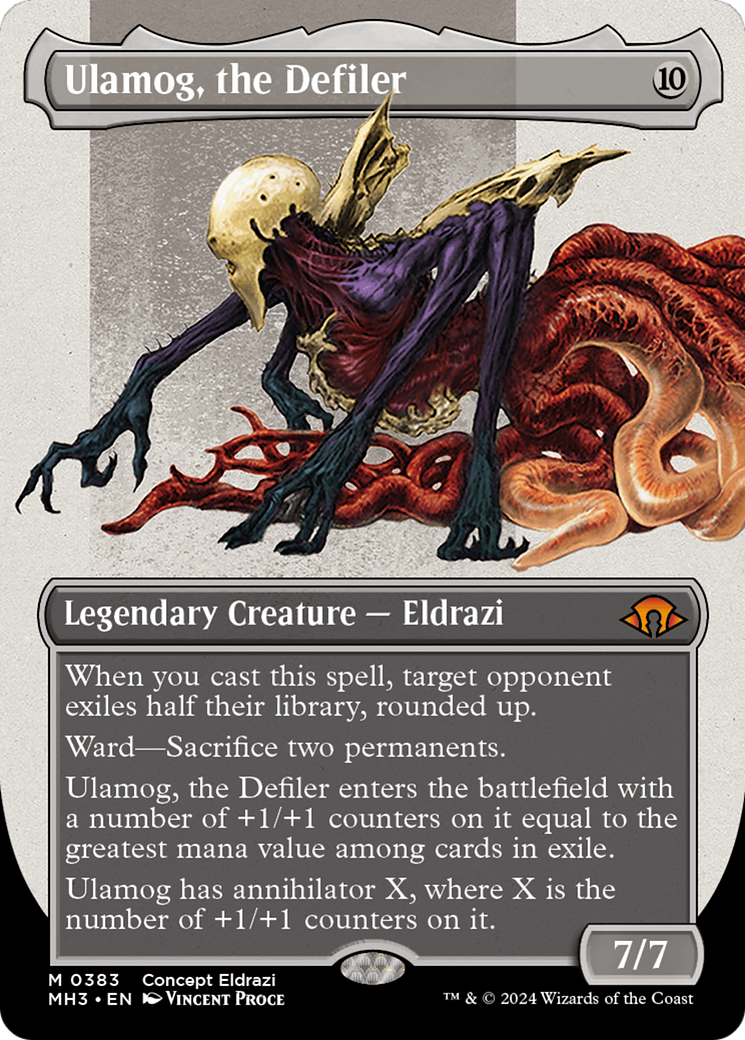 Ulamog, le corrupteur (Sans bordure) (Série) [Modern Horizons 3]