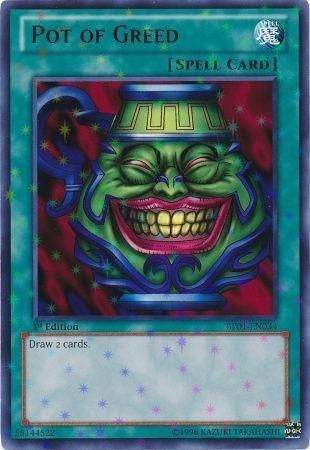 Olla de la Codicia [BP01-EN034] Rara Starfoil