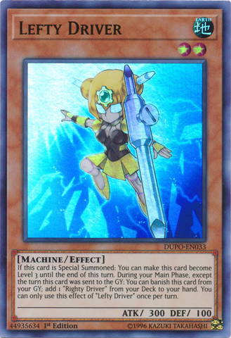 Conductor Zurdo [DUPO-EN033] Ultra Rara