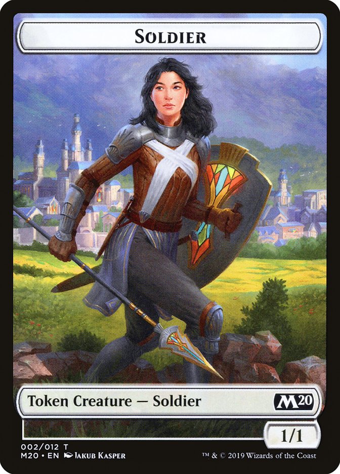 Jeton Soldat [Tokens de l'édition de base 2020]