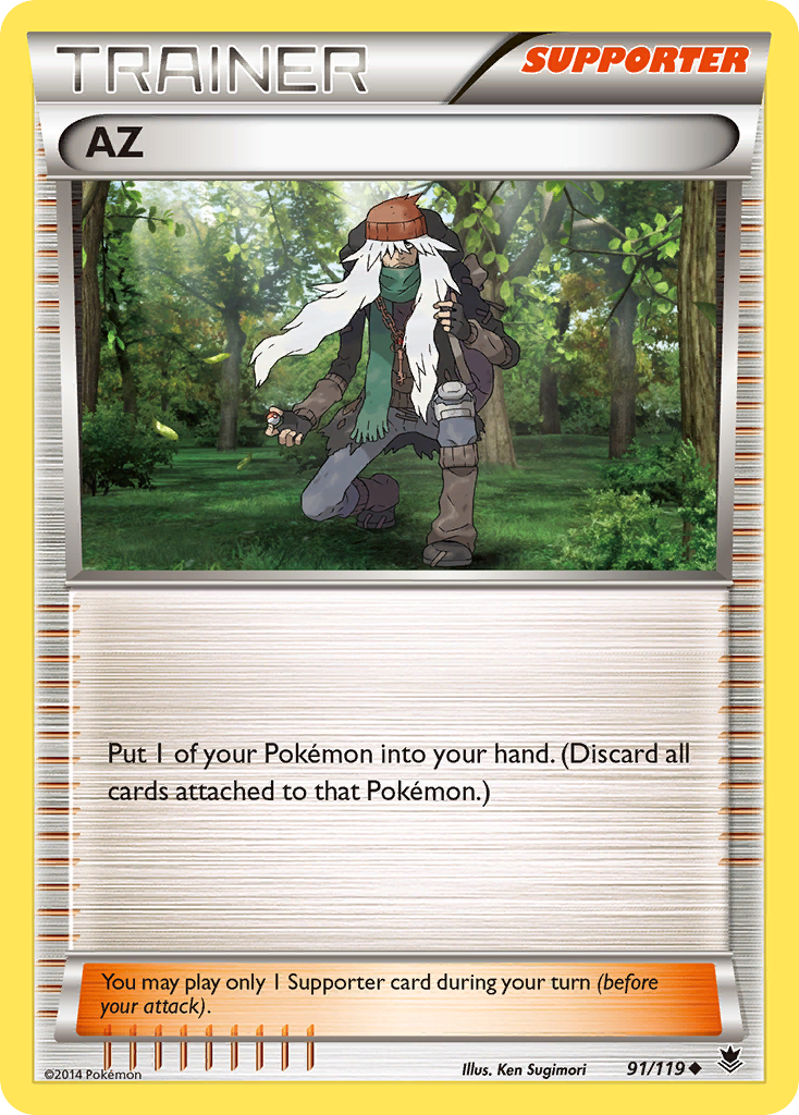 AZ (91/119) [XY : Fantômes Galactiques]