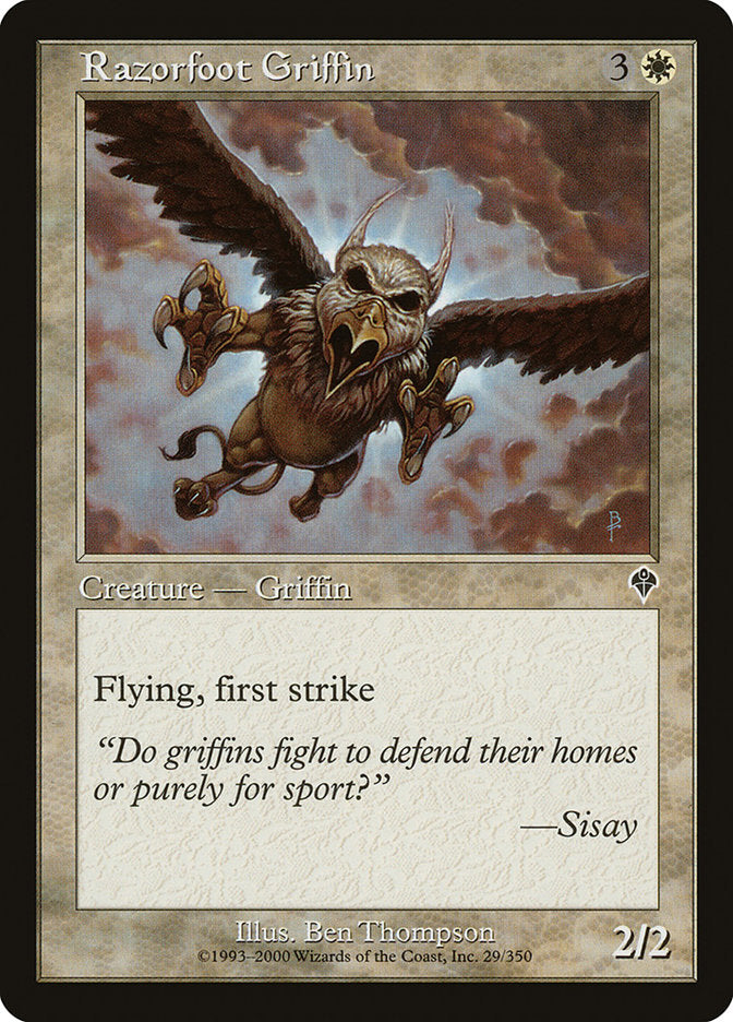 Griffon rasoir [Invasion]