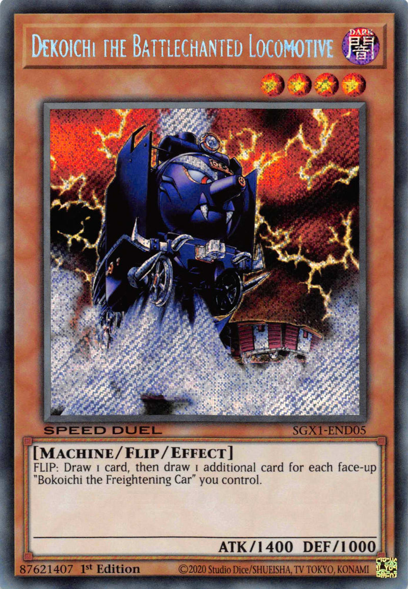 Dekoichi le Locomoteur Enchanté [SGX1-END05] Secret Rare