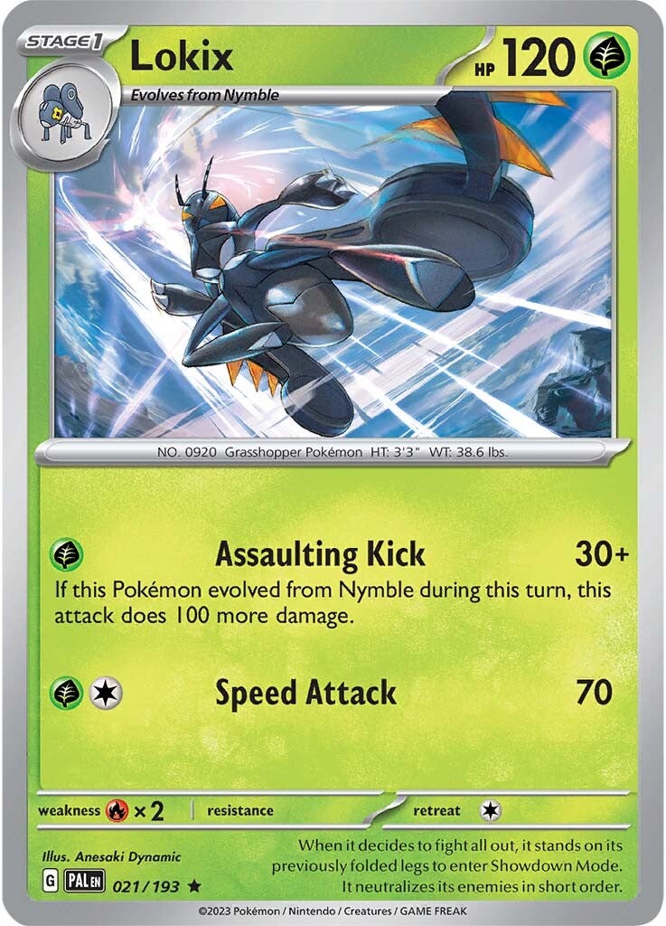Lokix (021/193) [Escarlata y Púrpura: Evolución en Paldea]