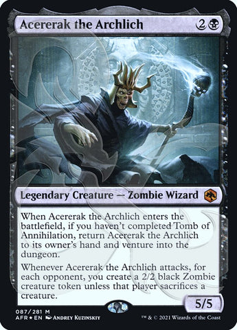Acererak l'Archiliche (Promo Esperluette) [Donjons & Dragons : Aventures dans les Royaumes Oubliés Promos]