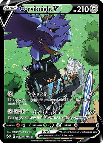 Corviknight V (TG18/TG30) [Espada y Escudo: Tempestad Plateada]