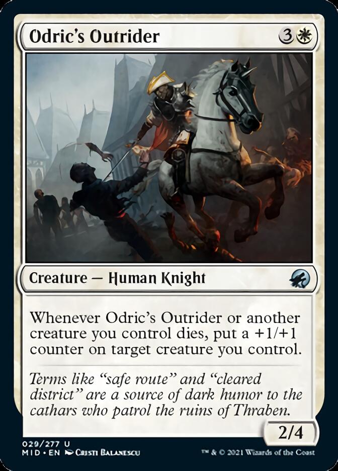 Cavalier d'Odric [Innistrad : Chasse de minuit]