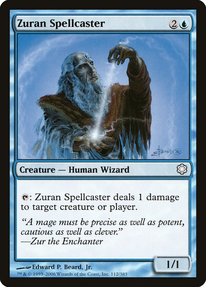 Zuran Spellcaster [Decks thématiques Coldsnap]