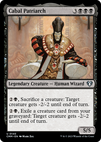 Patriarca cabalista [Commander Masters]