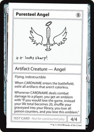 Ange de Pureacier (Édition 2021) [Cartes-test de Rappel mystère]