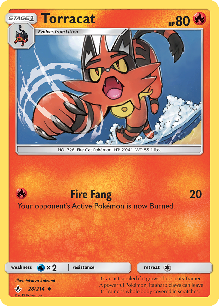 Torracat (28/214) [Sol y Luna: Lazos Indestructibles]