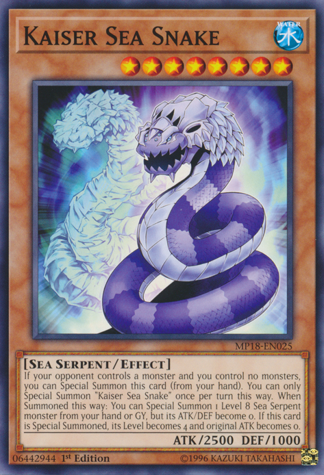 Serpent de Mer Kaiser [MP18-FR025] Commune